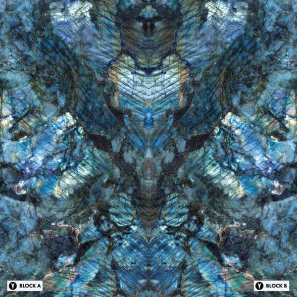 XXL Labradorite Bookmatched Tile