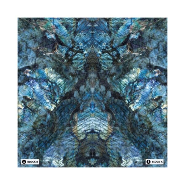 XXL Labradorite Bookmatched Tile