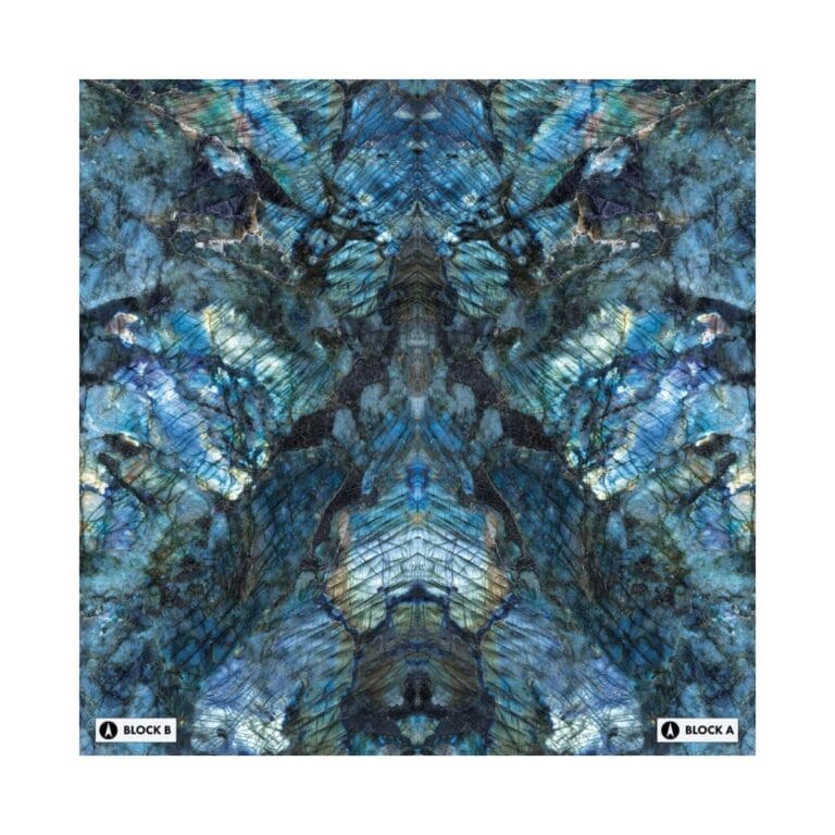 XXL Labradorite Bookmatched Tile