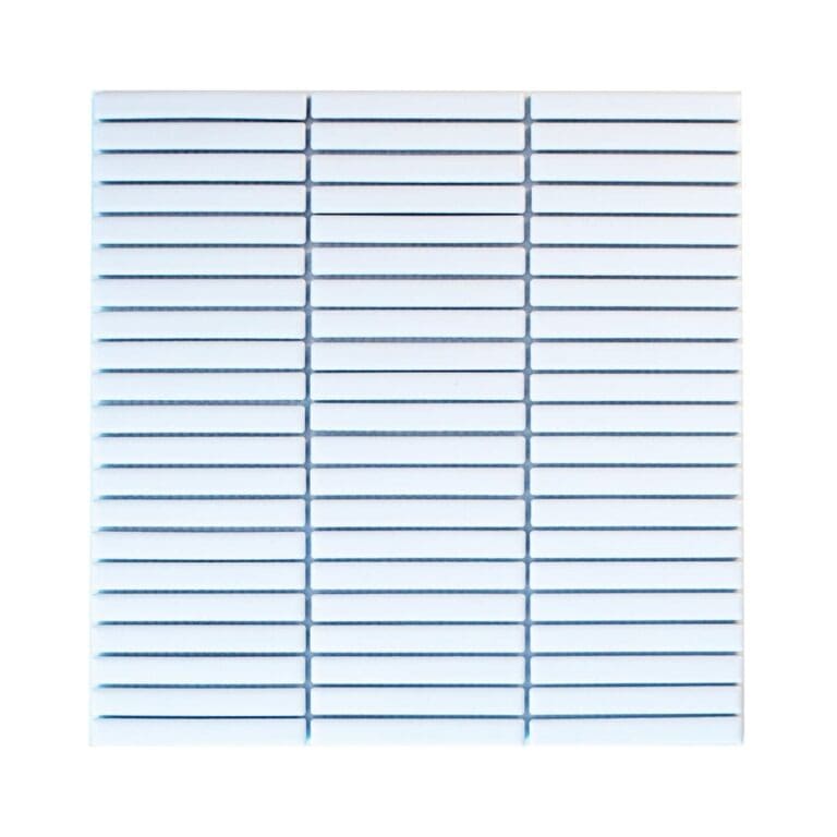 Finger Stick White Matt Tile