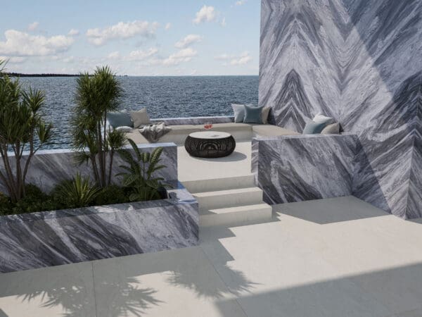 XXL Bordiglio Manhattan Bookmatched Tile