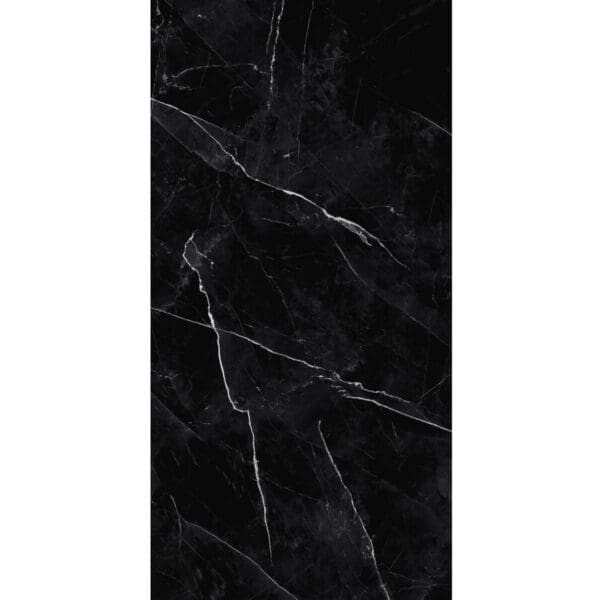 XXL Calacatta Black Tile