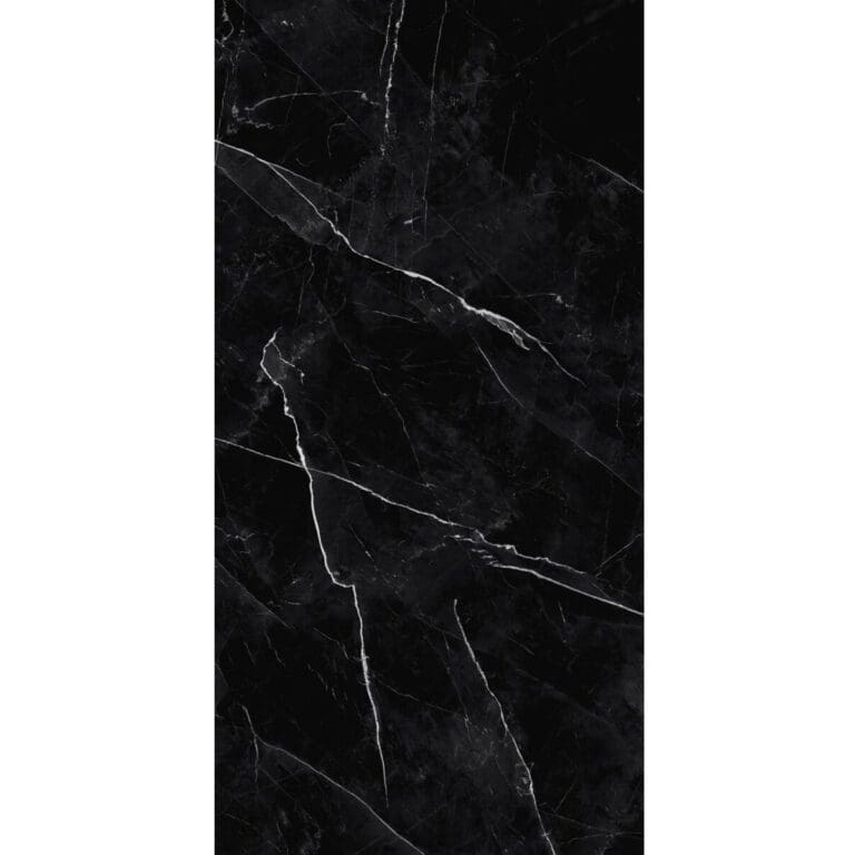 XXL Calacatta Black Tile