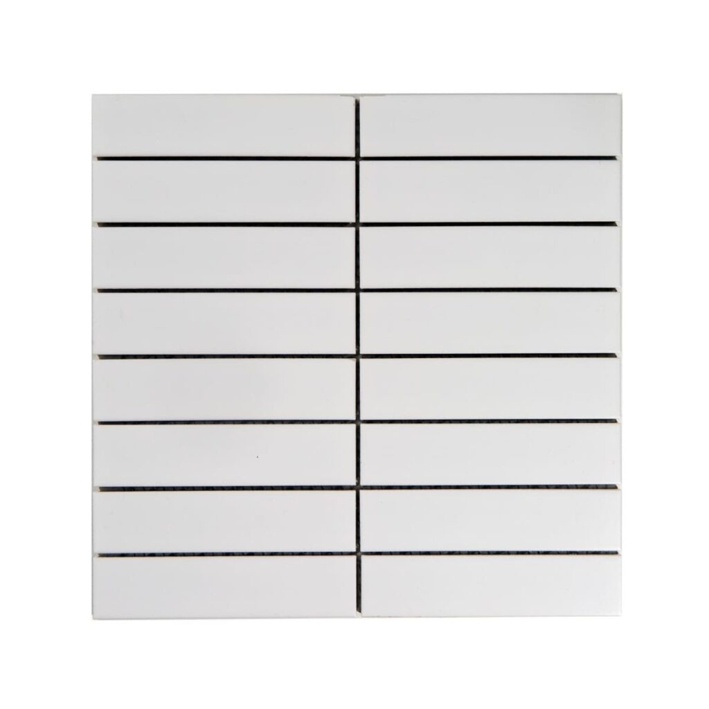 FGR-KitKat L White Porcelain Tile