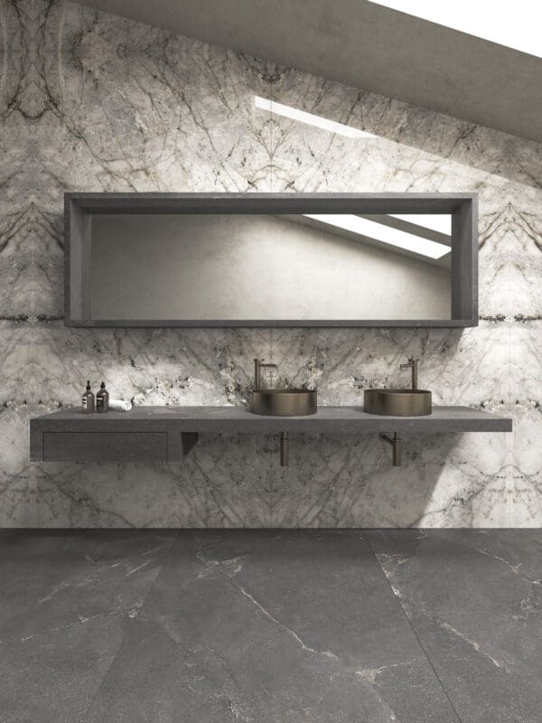 XXL Laguna Blanca Bookmatched Tile