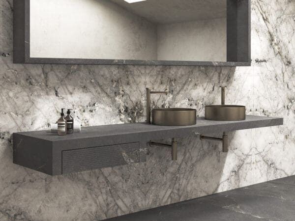 XXL Laguna Blanca Bookmatched Tile