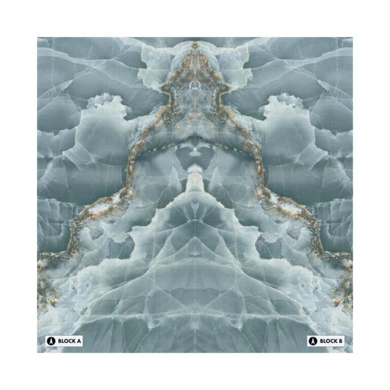 XXL Onyx Green Bookmatched Tile