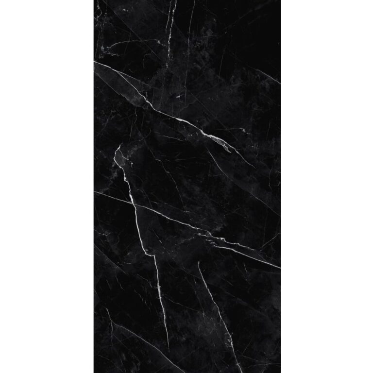 XXL-Calacatta Black Porcelain Tile