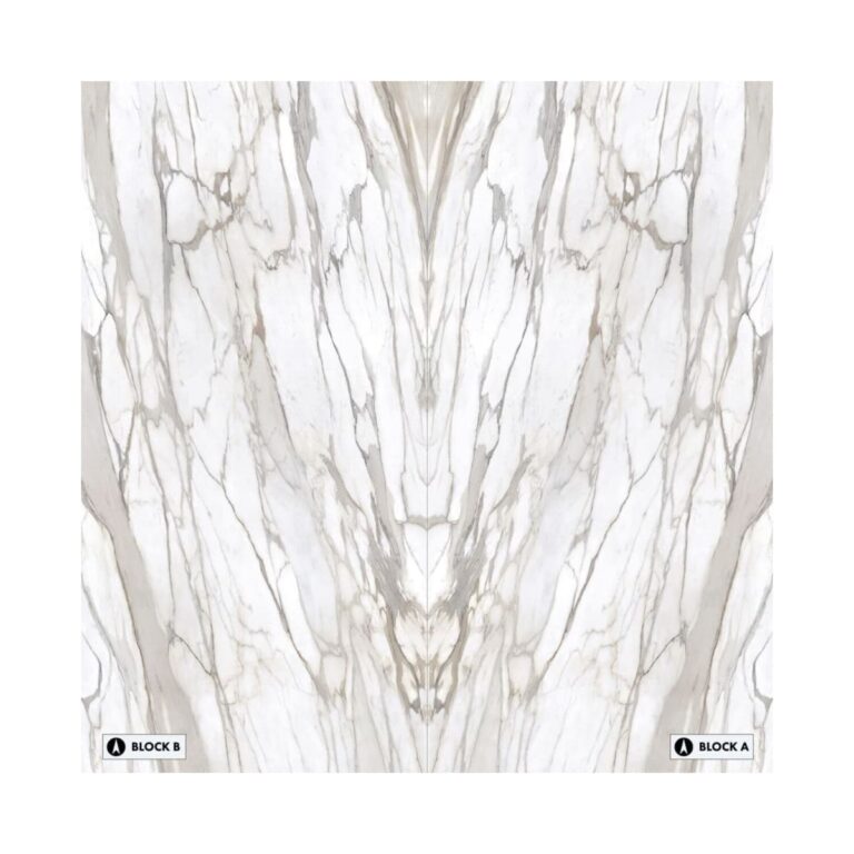 XXL-Calacatta Gold Canova Bookmatched Porcelain Tile