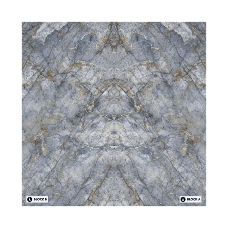 XXL-Granito Blue Ande Bookmatched Porcelain Tile