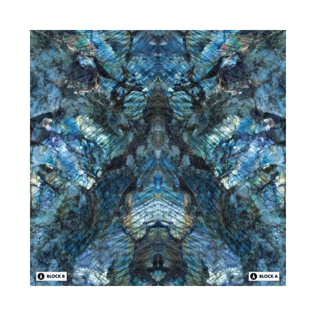 XXL-Labradorite Bookmatched Porcelain Tile