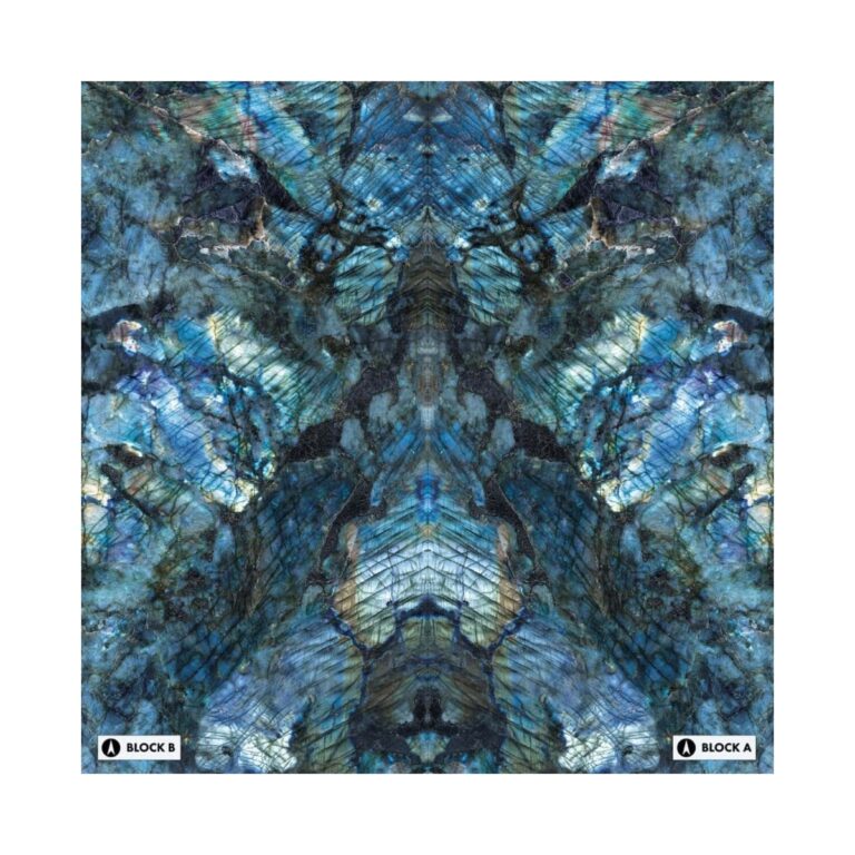 XXL-Labradorite Bookmatched Porcelain Tile
