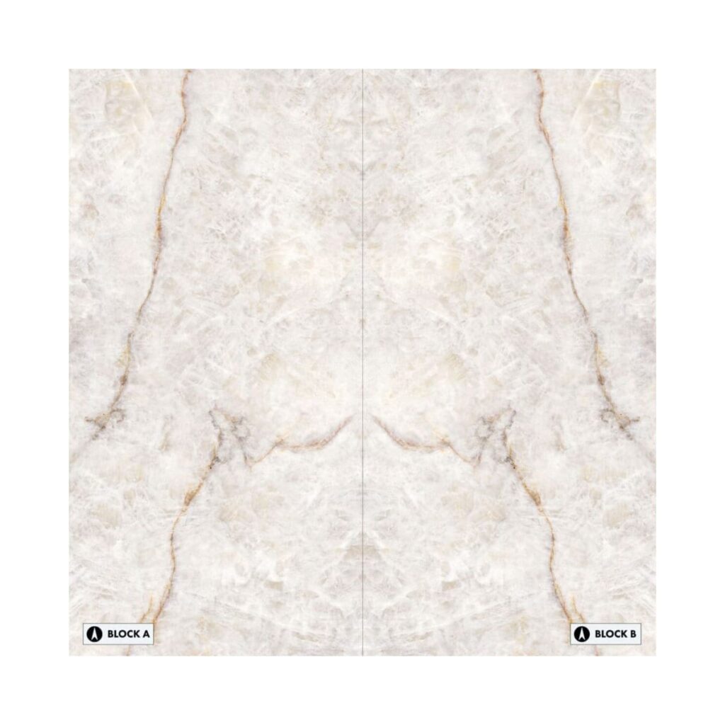 XXL-Lumix Bookmatched Porcelain Tile