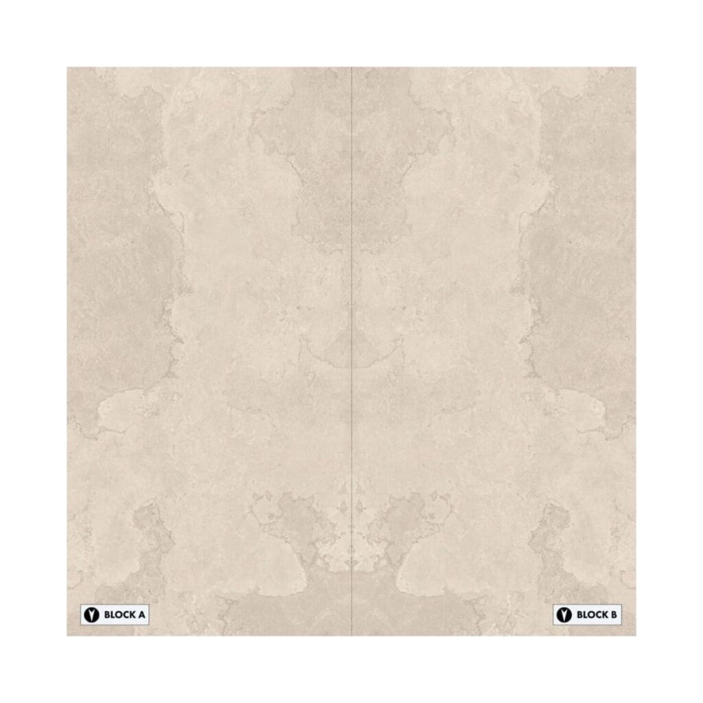 XXL-Portland Bookmatched Porcelain Tile