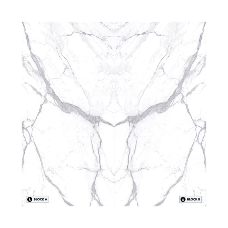 XXL-Statuario Extra Bookmatched Porcelain Tile