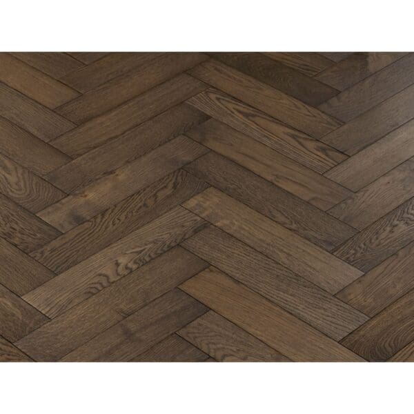 Deluxe Herringbone Black Olive