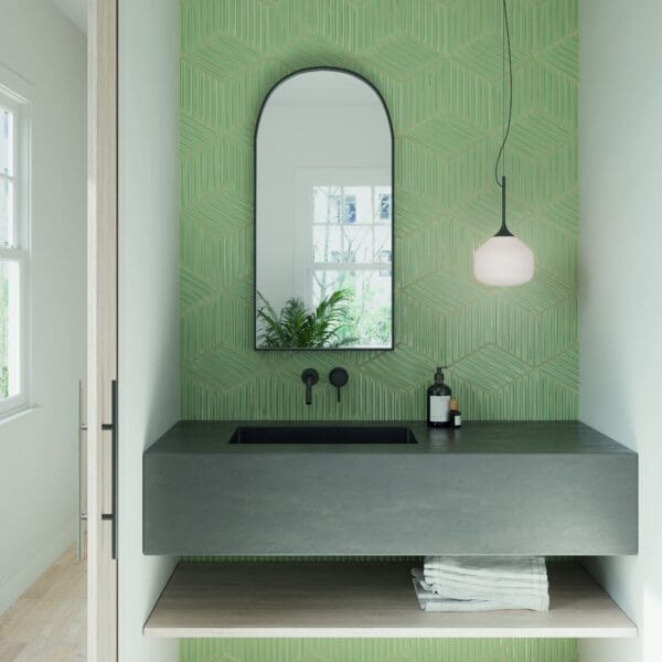 Spike Bars Fern Tile
