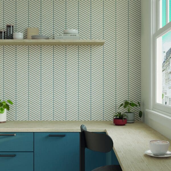 Spike Bars Talc Tile