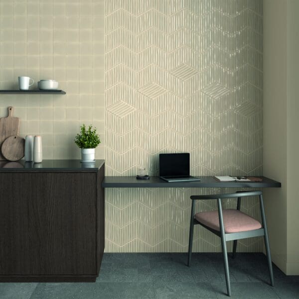 Spike Bars Greige Tile