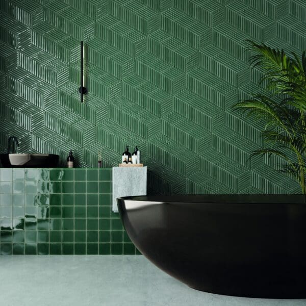 Spike Bars Royal Green Tile