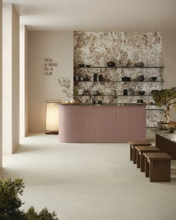Balance Ivory and Marsala Red Tile