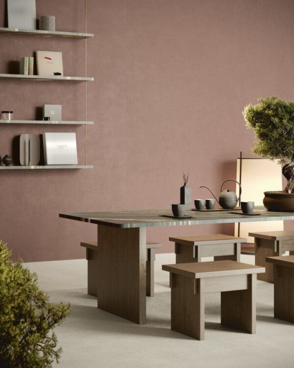 Balance Ivory and Marsala Red Tile