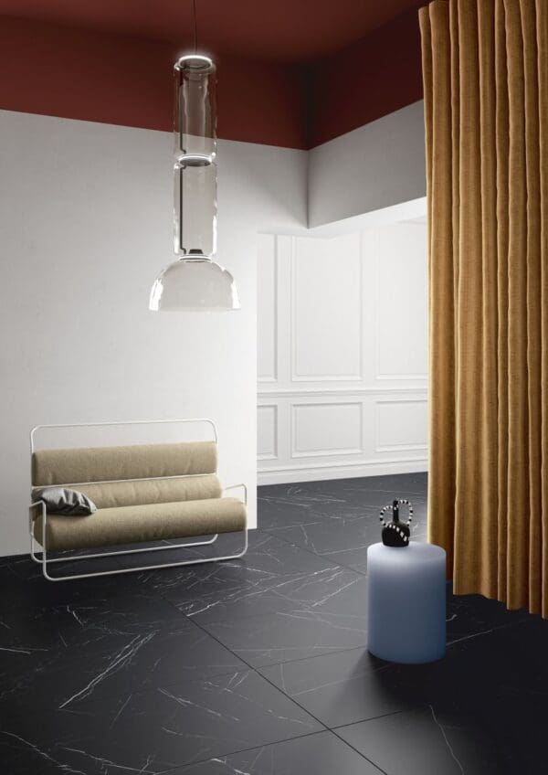 Marble Lab Dark Marquina Tile