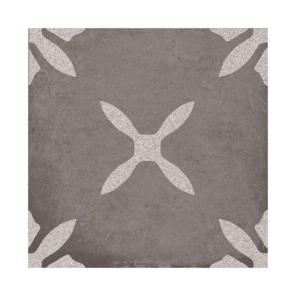 Pangea Chocolate Flower Tile