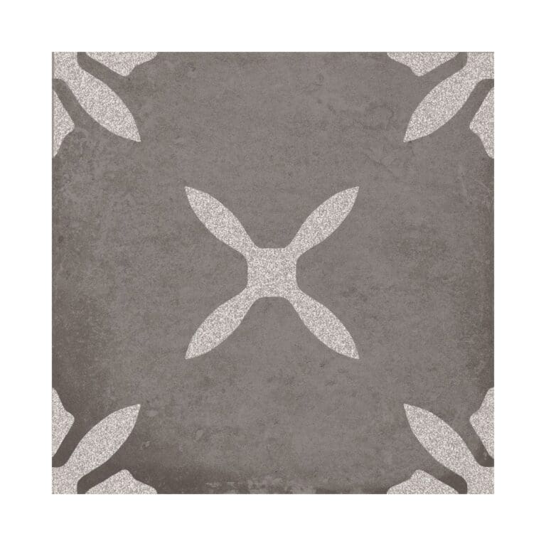 Pangea Chocolate Flower Tile