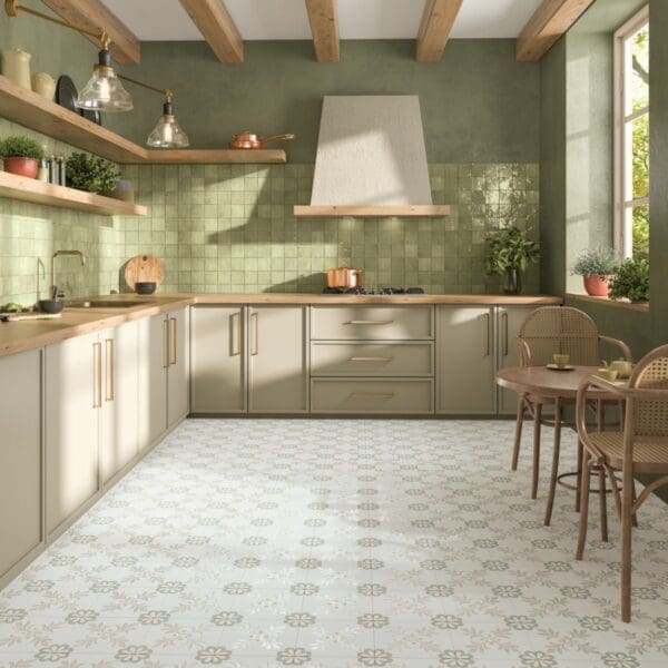 Llevant Taupe Garden Tile