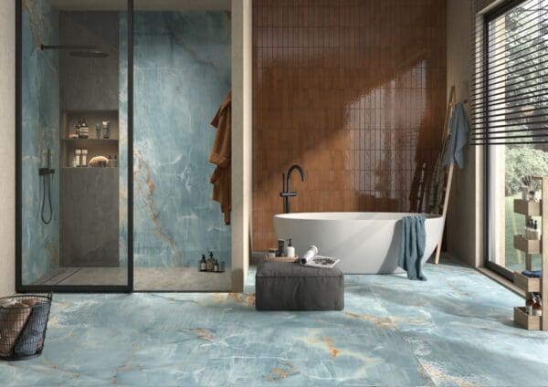 Marmi (TR) Blue Aqua Tile