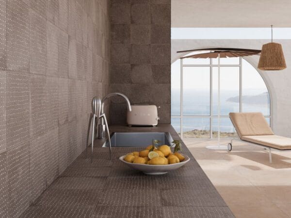 Pangea Chocolate Spot Tile