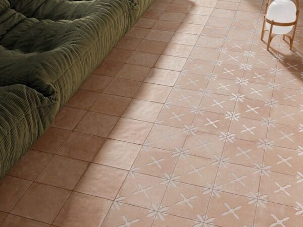 Pangea Sand and Sand Flower Tile