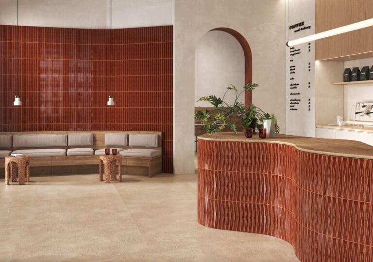 VEC-Bronze 3D Ceramic Tile