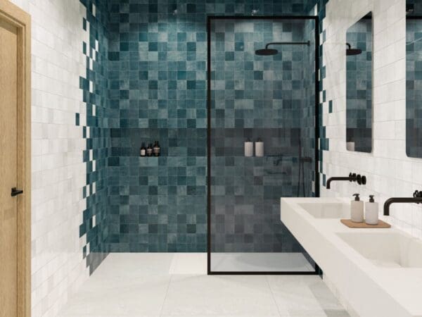 Samira Petrol and White Tile