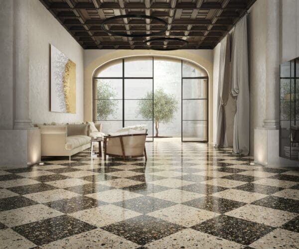 Terrazzo Venice Earth and Beige Tile
