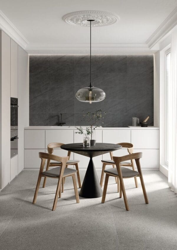 Victorian Stone Silver Grey Tile