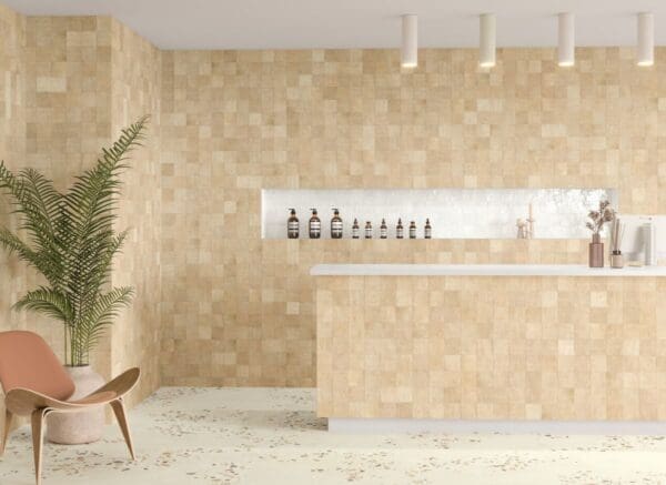 Afra White and Sand Tile