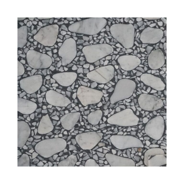 N Stone Decorati Ciottolo Carrara