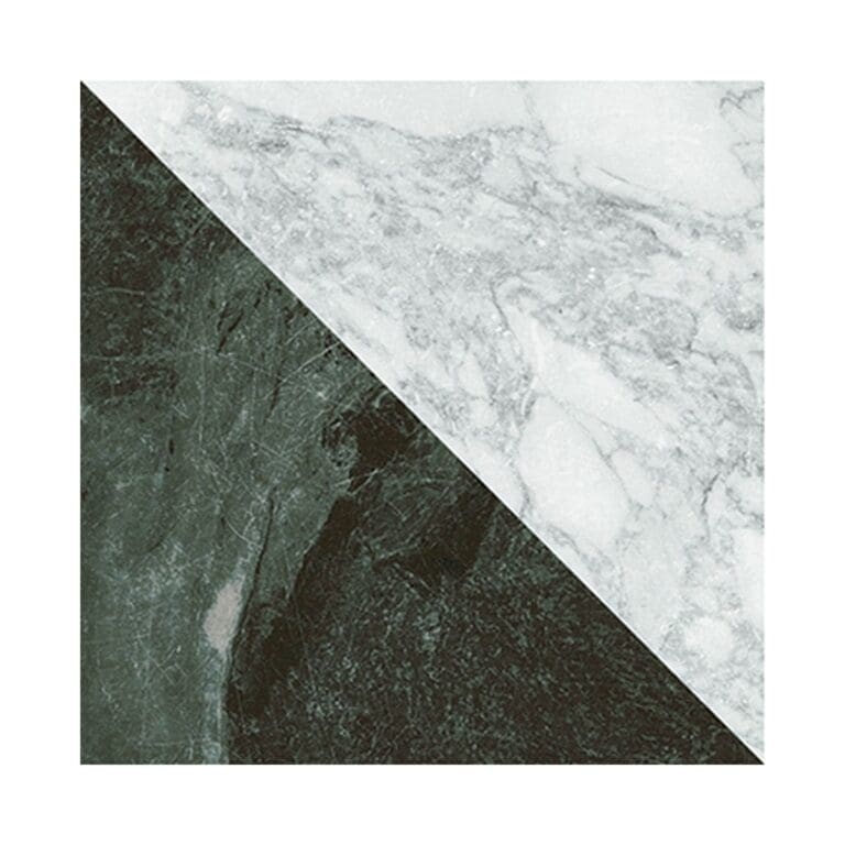 Fargo Flag White / Green Tile