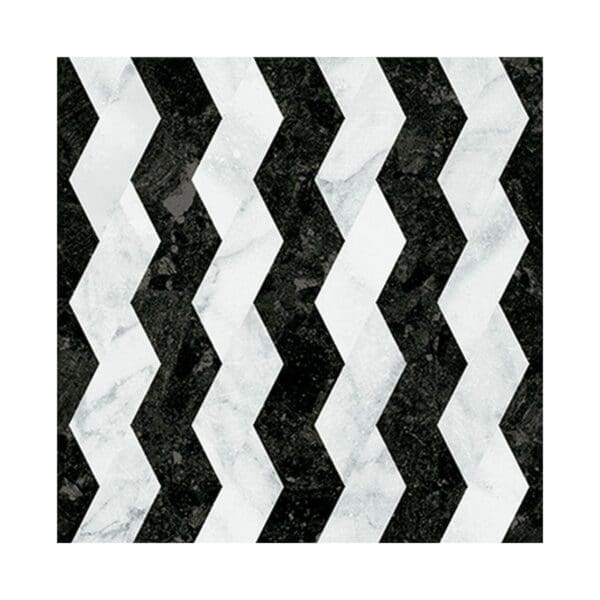 Fargo Ribbon Black / White Tile