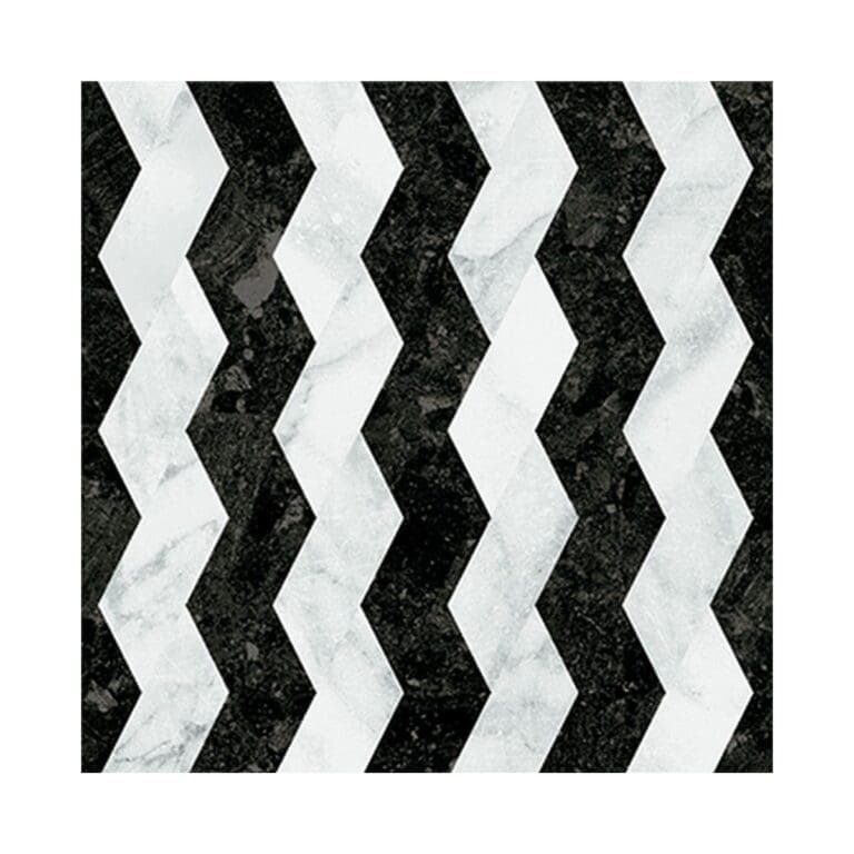 Fargo Ribbon Black / White Tile