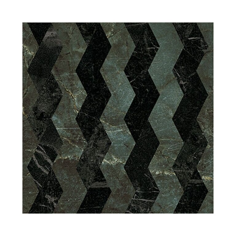 Fargo Ribbon Green / Black Tile
