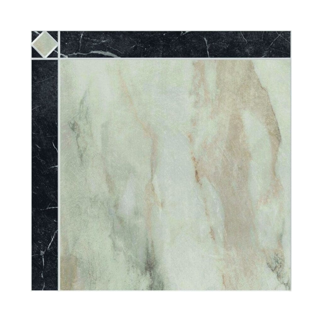 NOV-Cassettone Gold / Nero Marquina Porcelain Tile