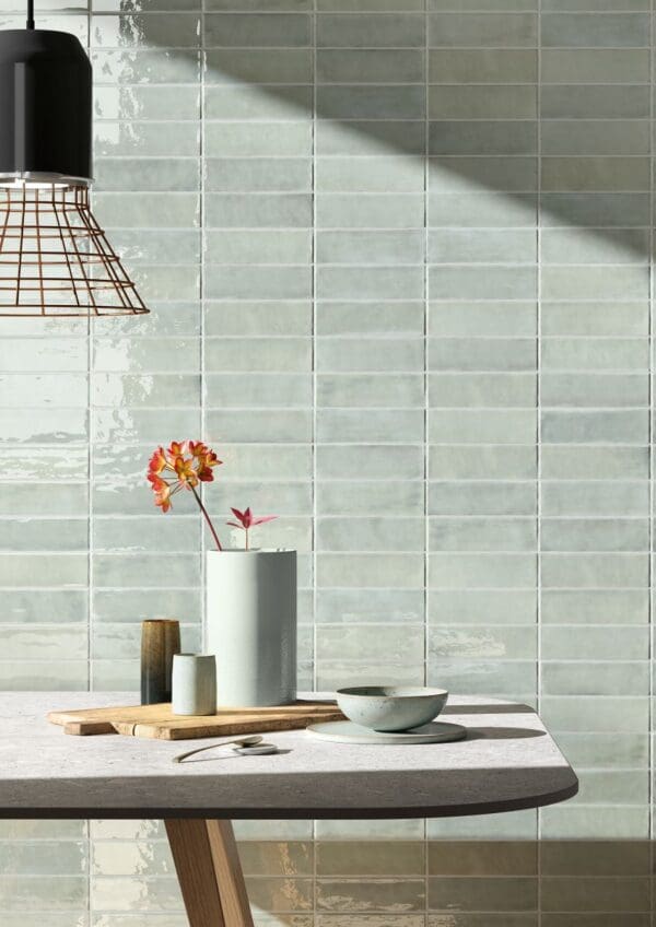 T Brick Aquamarine Tile