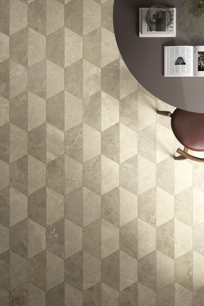 GMX-Ecru and Cream Porcelain Tile