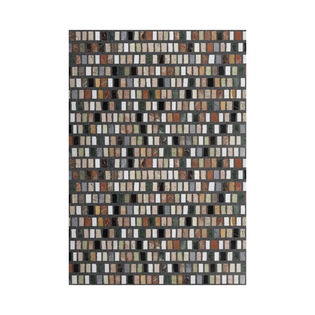 NSD-Scarpa Multicolour 6x4 Terrazzo Tile