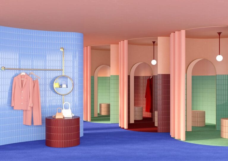 Boschet tiles: a retail interior