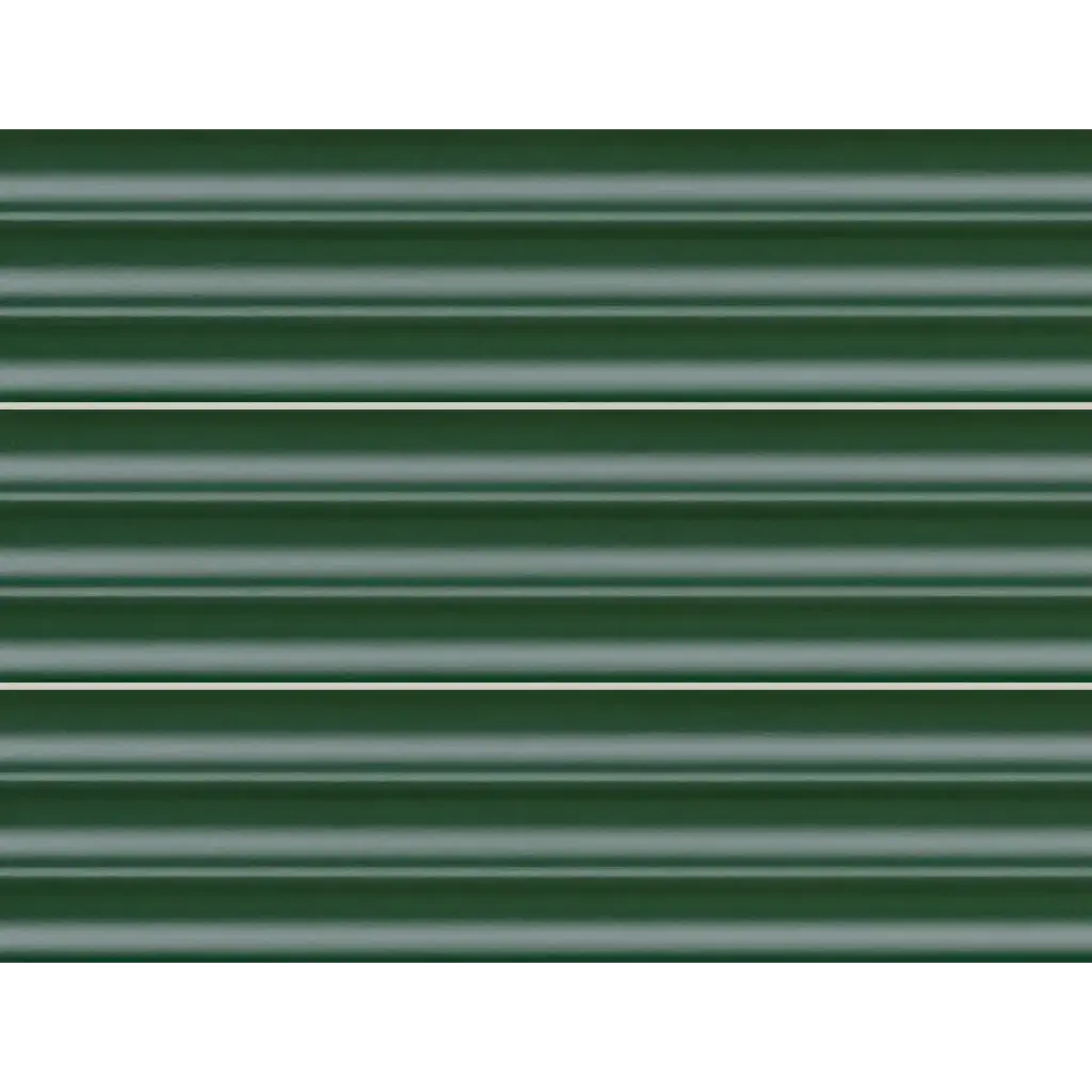 PRL-Emerald Reeded 75 x 300mm reeded glazed wall tile, three tiles stacked