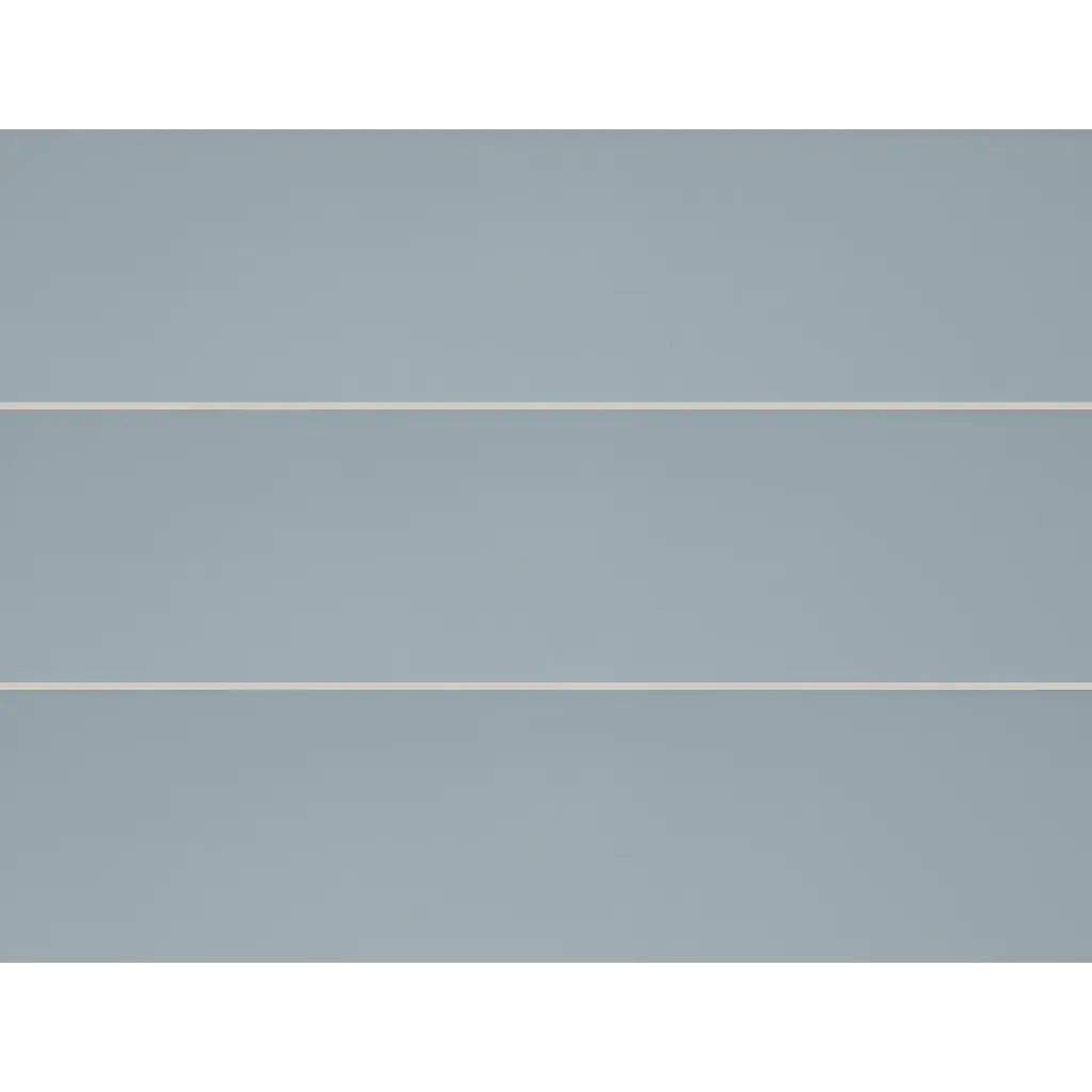 PRL-Sky Flat 75 x 300mm flat glazed wall tile, three tiles stacked